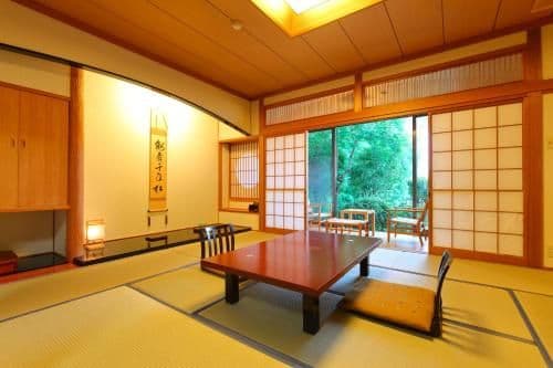 Deluxe Japanese-Style Room with Hot Spring Bath