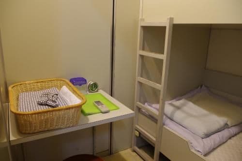 Twin Room with Bunk Bed and Shared Bathroom