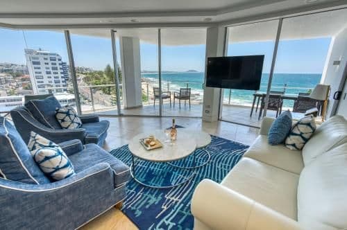 Three-Bedroom Deluxe Suite with Ocean View