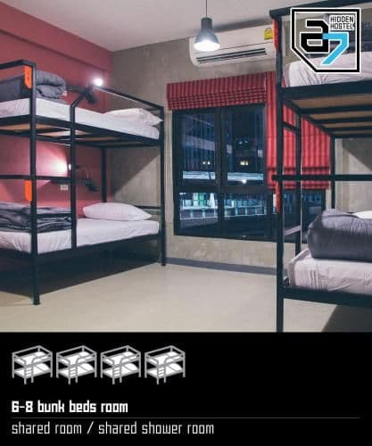 8-Bed Mixed Dormitory Room