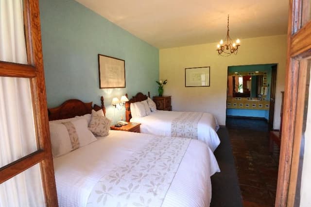 DOUBLE TWO DOUBLE BEDS