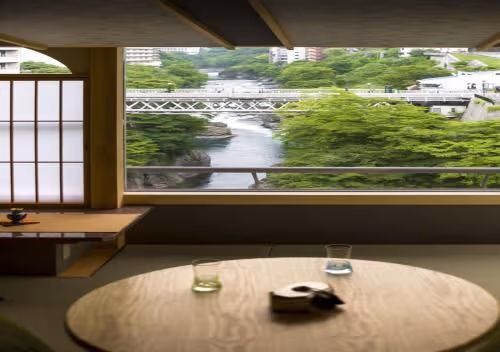 Superior Twin Room with Tatami Area and River View