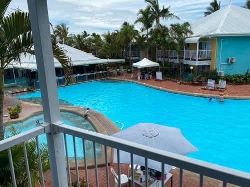 Double or Twin Room with Pool View
