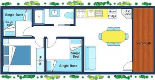 Three-Bedroom Family Cabin