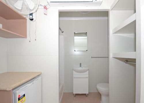 Compact Queen Van Room