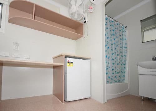 Compact Queen Van Room