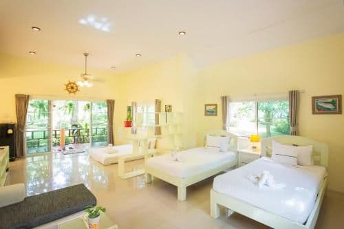 Peach Color House