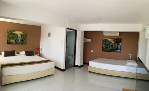 Triple Room with Garden View