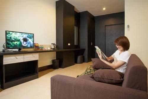 Family Room with Terrace