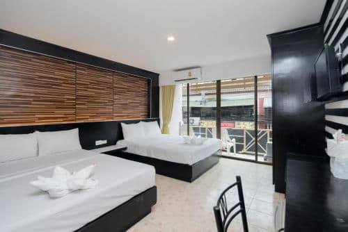 Quadruple Room with Sea View
