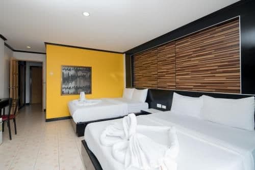 Quadruple Room with Sea View