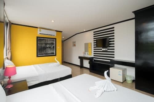 Quadruple Room with Sea View