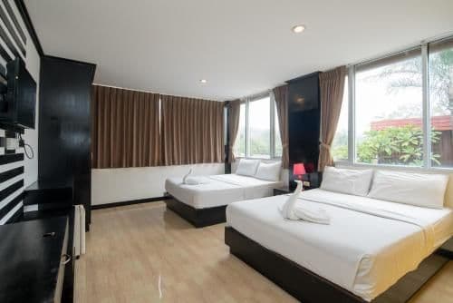 Quadruple Room with Sea View