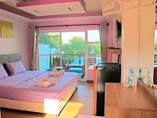 Deluxe Double Room with Balcony and Sea View