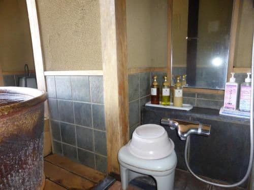 Japanese-Style Room with Open-Air Bath and Lake View