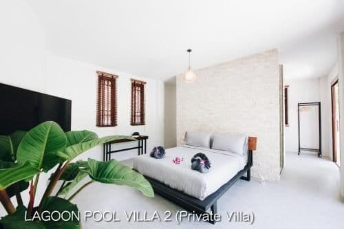 Private luxury lagoon pool villa 2