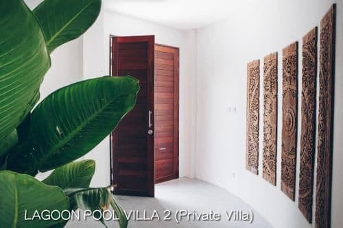 Private luxury lagoon pool villa 2