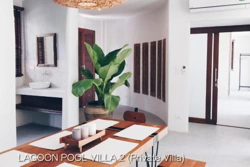 Private luxury lagoon pool villa 2