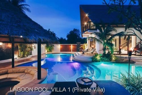 Private Luxury Lagoon Pool Villa