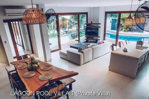 Private Luxury Lagoon Pool Villa