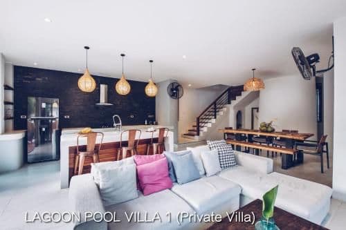 Private Luxury Lagoon Pool Villa