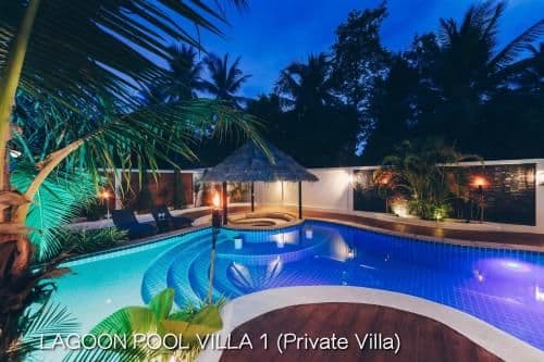 Private Luxury Lagoon Pool Villa