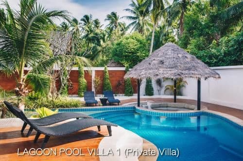 Private Luxury Lagoon Pool Villa