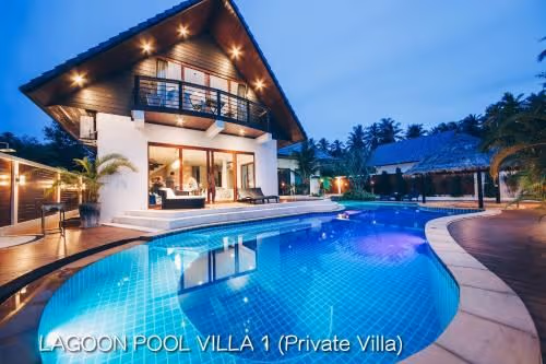 Private Luxury Lagoon Pool Villa