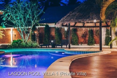Private Luxury Lagoon Pool Villa