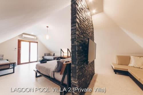 Private luxury lagoon pool villa 2