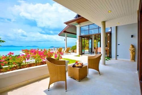 Four-Bedroom Villa with Sea View