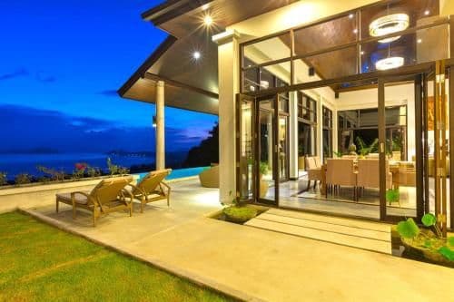 Four-Bedroom Villa with Sea View