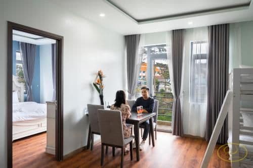Studio Suite Balcony Garden View
