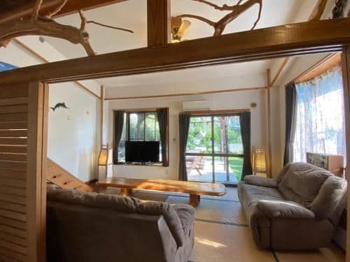 Family Room with Terrace