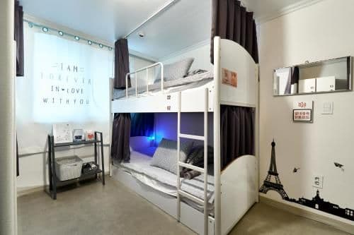 Bed in 6-Bed Female Dormitory Room