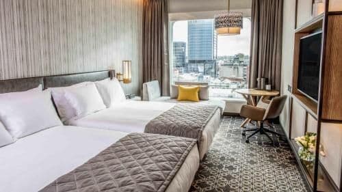 Twin Room with City View