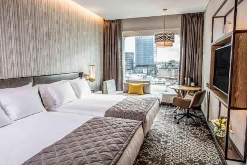 Twin Room with City View