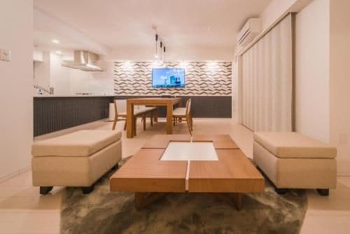 Quadruple Room with Dining Room