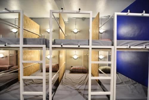 Bed in 8-Bed Male Dormitory Room (BTS)