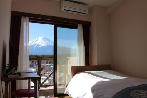 Standard Double Room with Small Double Bed - Mt. Fuji View