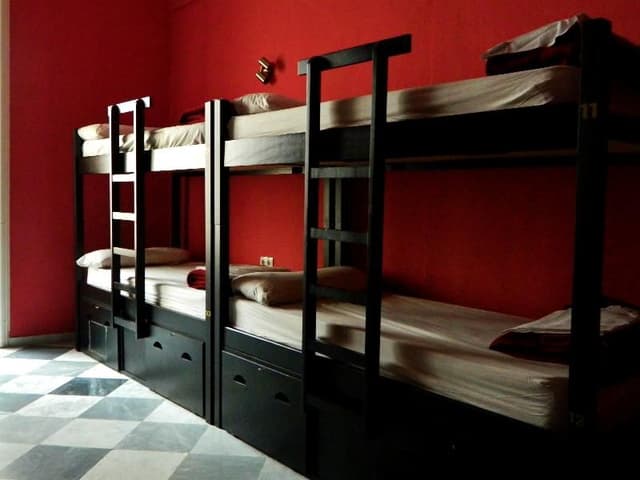Bed in dormitory CAPACITY 8 WITH SHARED BATHROOM