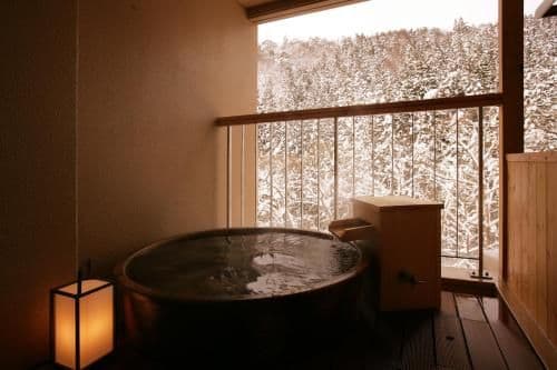 Standard Room with Tatami Area and Open-Air Bath