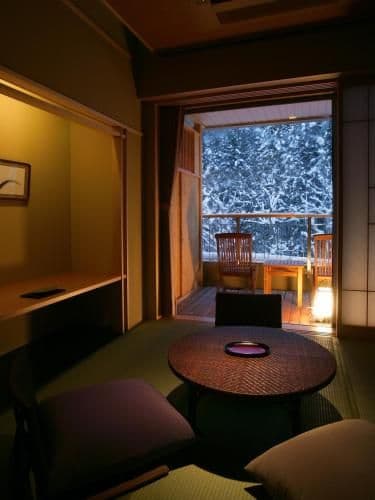 Standard Room with Tatami Area and Open-Air Bath