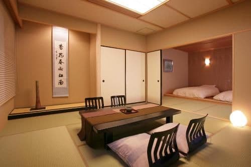 Room with Tatami Area and Open-Air Bath