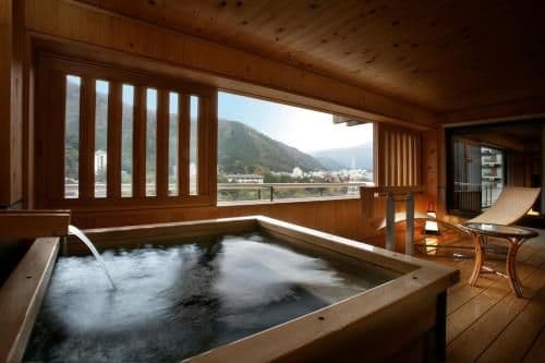 Room with Tatami Area and Open-Air Bath