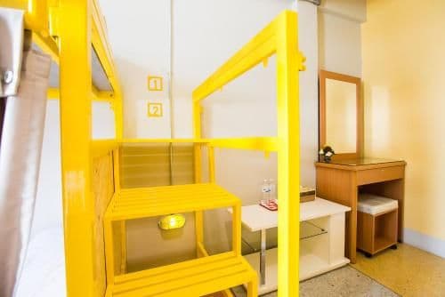 Private Twin Room with Shared Bathroom