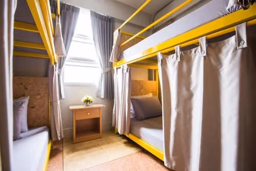 Private Twin Room with Shared Bathroom