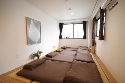 Japanese-Style Quadruple Room with Shared Bathroom