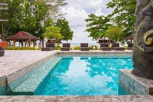Deluxe Double or Twin Room with Sea View Pool Access