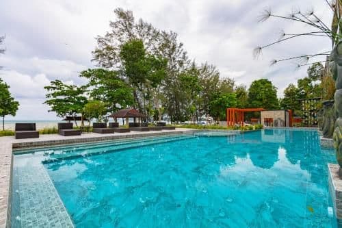 Deluxe Double or Twin Room with Sea View Pool Access